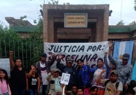 El Sauzalito: alta tensión por la situación en el Juzgado de Paz, tras el femicidio de Jorgelina