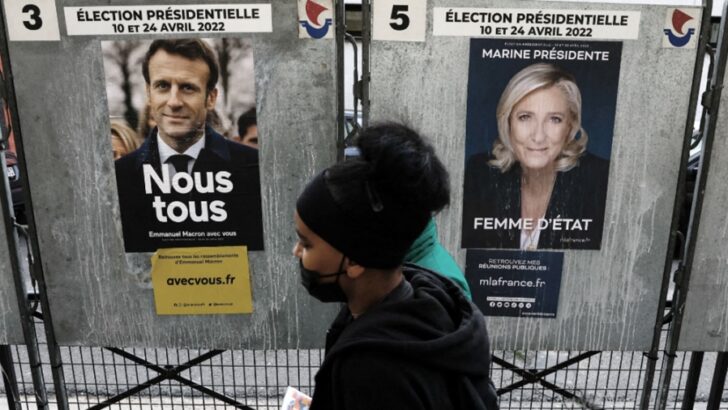 Entre Le Pen y Macron, los franceses deciden su futuro en un decisivo balotaje presidencial