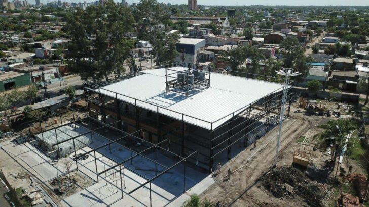 La construcción de la usina urbana del parque Tiro Federal ya supera el 80%