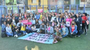 Las ministras de Mujeres de Argentina y Chile recorrieron el Barrio 31