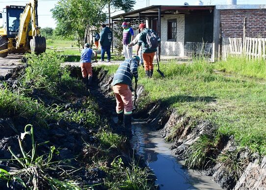 Resistencia realizó un saneamiento ambiental e hídrico en el barrio Gran Toba 2