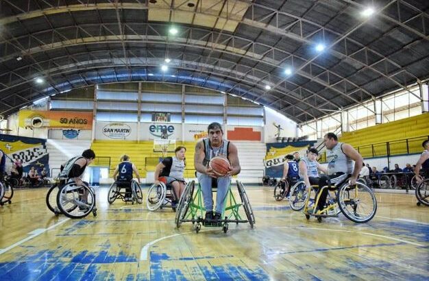 Barranqueras: gran encuentro deportivo nacional de básquet sobre sillas de ruedas