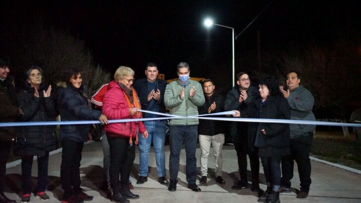 Capitanich inauguró un CIC y cuadras de pavimento urbano en La Tigra