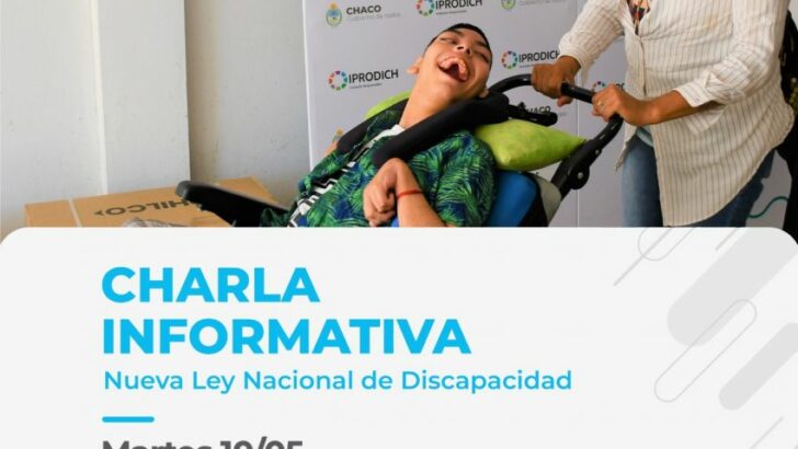 Nueva Ley Nacional de Discapacidad: el Iprodich continúa con charlas explicativas