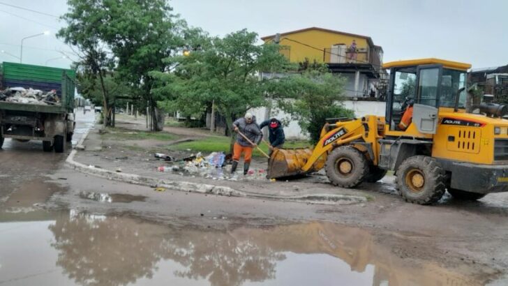 Por las lluvias, la Municipalidad reforzó los trabajos de servicios con un operativo integral