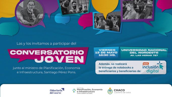Santiago Pérez Pons participará de un debate con estudiantes de la UNNE