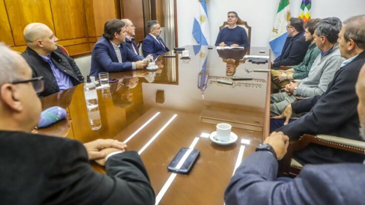 Bolsa de Comercio del Chaco: Capitanich recibió a los nuevos integrantes del Consejo Directivo
