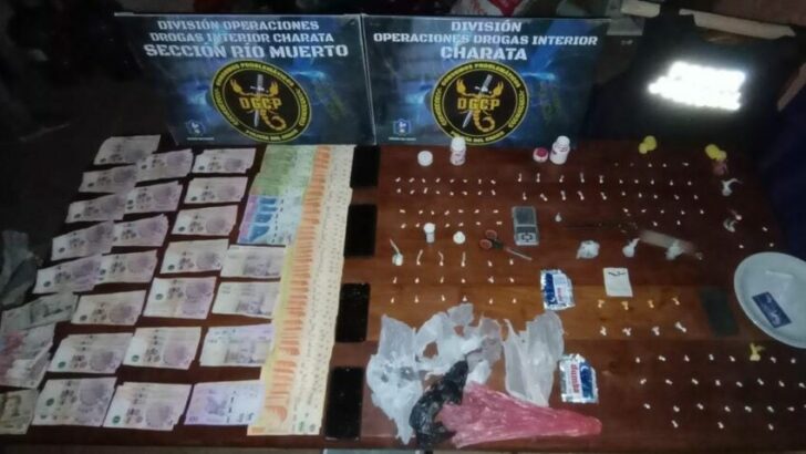 Charata: la Policía del Chaco secuestró 129 bochitas cocaína y 6 envoltorios con marihuana