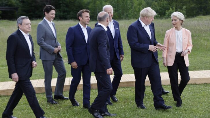 El G7 abre la cumbre sobre Ucrania en busca de unidad frente a Rusia