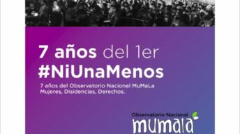 Ni Una Menos: Mumala se moviliza por los 7 años de la primera marcha