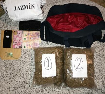 Resistencia: capturan a dealer con cocaína y casi 2 kilos de cogollos de marihuana