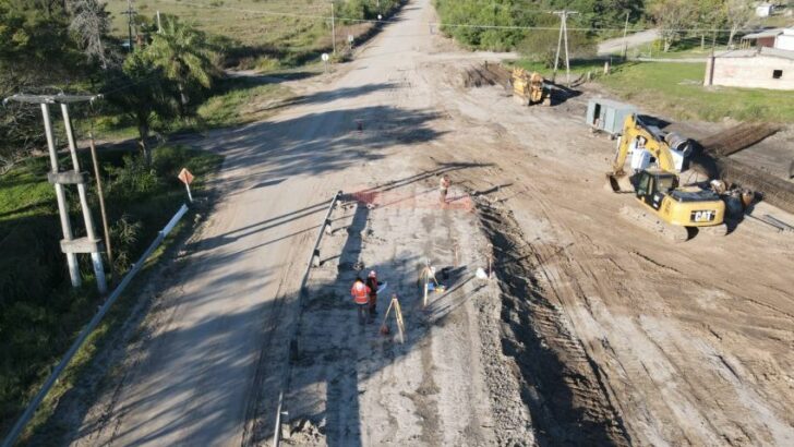 Rutas 1 y 3: comenzaron los trabajos de pavimentación de una obra vial y vital para el departamento Bermejo