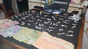 Villa Encarnación: la Policía del Chaco secuestró cocaína y dinero en efectivo