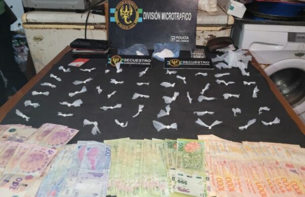 Villa Encarnación: la Policía del Chaco secuestró cocaína y dinero en efectivo 2