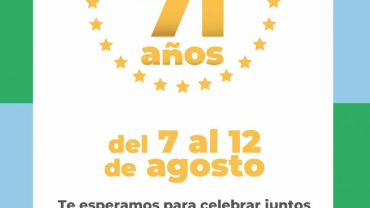 Acto oficial y múltiples actividades para celebrar los 71 años del Chaco como provincia