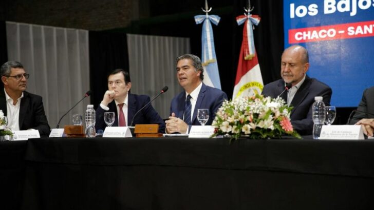 Bajos submeridionales: gobernadores acordaron la ejecución del plan director con obras