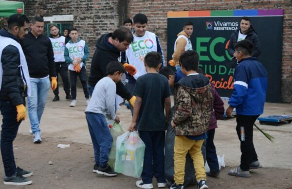 Eco Ciudad Recicla: valoran el incremento de instituciones que recolectan materiales y se suman a esta iniciativa