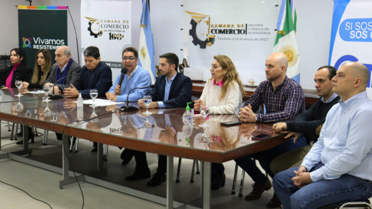Gustavo Martínez anunció beneficios impositivos al comercio pyme de Resistencia: “menos impuestos, más trabajo”, afirmó