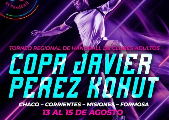 Chaco será sede del regional de handball de clubes adultos