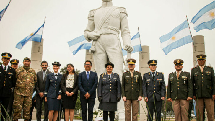 Resistencia homenajeó al General San Martín en el 172° aniversario de su fallecimiento