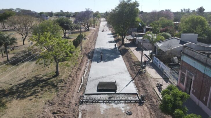 Campo Largo: la DVP avanza con la pavimentación de siete nuevas cuadras