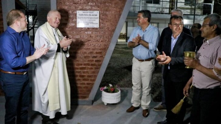 Colonia Benítez: Capitanich inauguró la refacción y ampliación de la capilla Nuestra Señora de Itatí