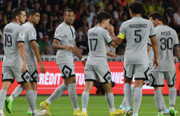 Paris Saint Germain goleó 3 a 0 al Nantes 1