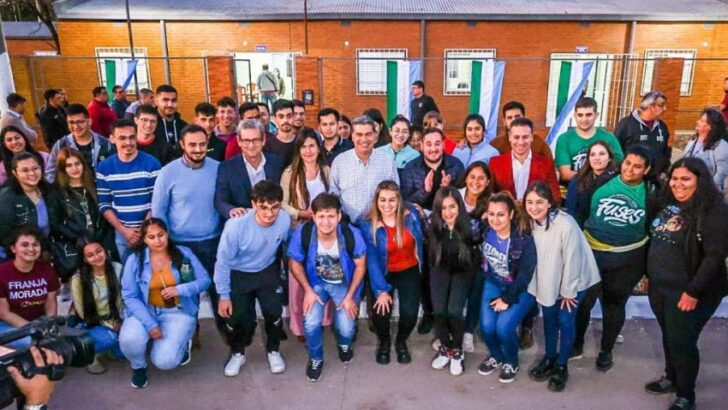 Sáenz Peña: inauguraron las refacciones integrales de la Residencia Estudiantil N°2