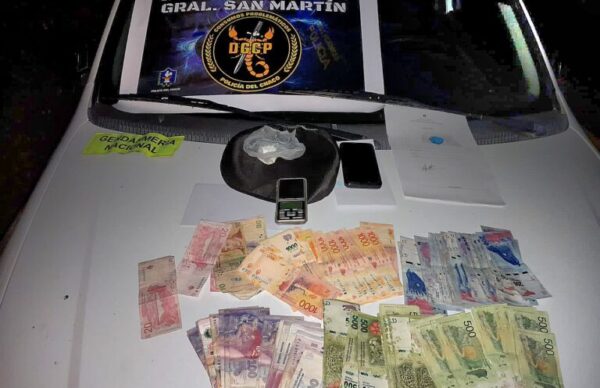 San Martín: detienen a "dealer" que llevaba cocaína 3