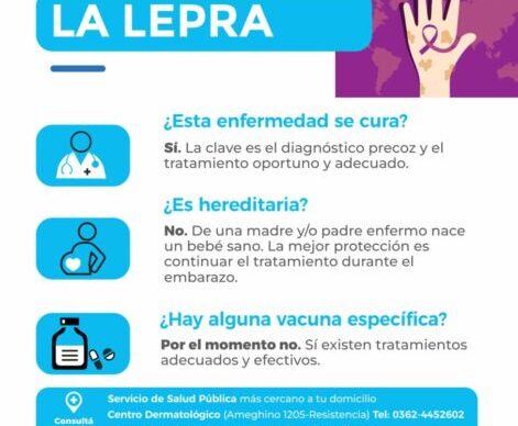 Chaco se suma a la Campaña Nacional de Educación y Prevención de la Lepra