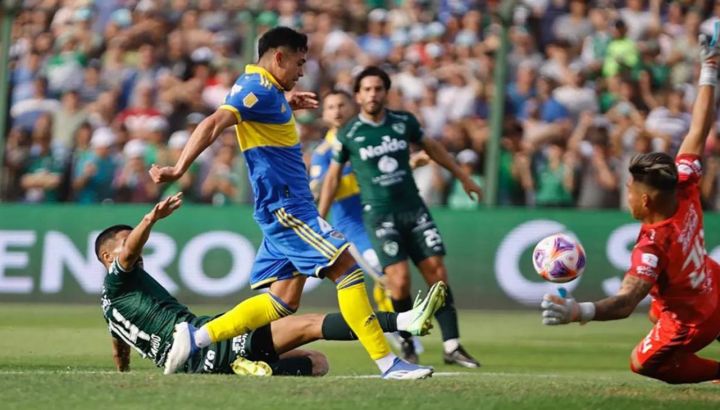 Liga Profesional: Boca Juniors le ganó a Sarmiento por 1 a 0 y es el único puntero