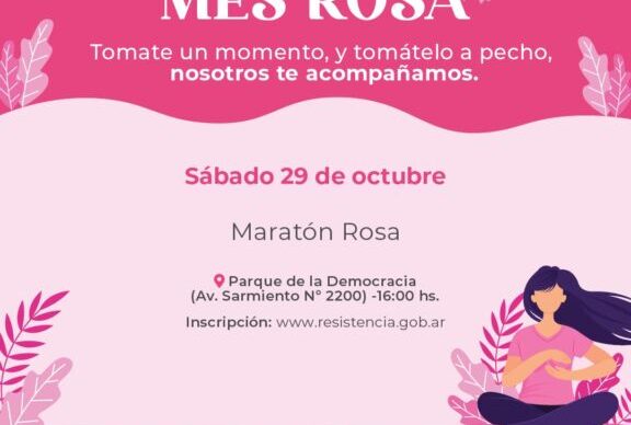 Mes de la Lucha Contra el Cáncer de Mama: se encuentra abierta la inscripción para la Maratón Rosa 1