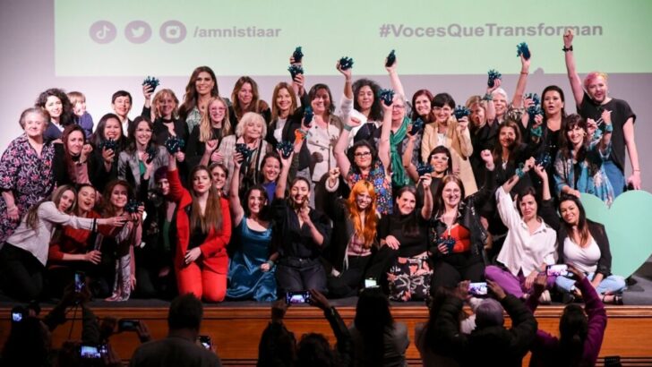 Unas 28 mujeres fueron reconocidas por Amnistía por su compromiso con la agenda de género