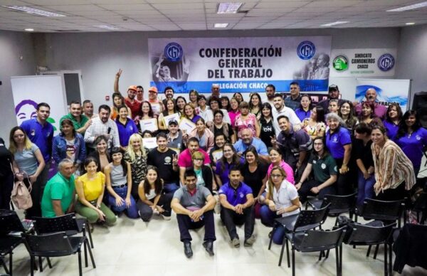 Concluyeron los talleres Micaela de capacitación, destinados a trabajadores sindicales de la CGT Chaco 1