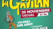 En el Cecual, La Gavilán celebra su primer aniversario a toda cumbia
