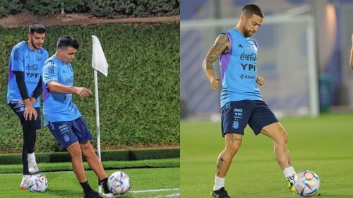 La selección Argentina no tendrá más variantes: Acuña y Gómez respondieron a las expectativas físicas