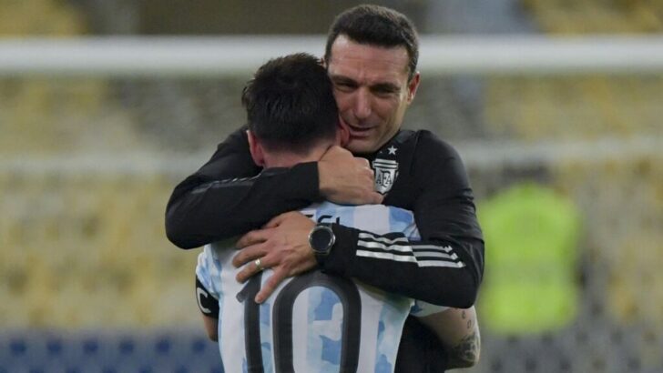 Lionel Scaloni: “Está en nosotros cuidar a Messi”