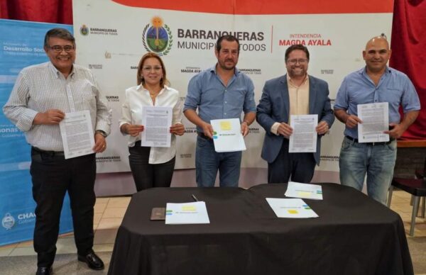 Magda Ayala y Atilio García Plichta firmaron un convenio de cooperación recíproca para el fortalecimiento de las Áreas Gerontológicas 1