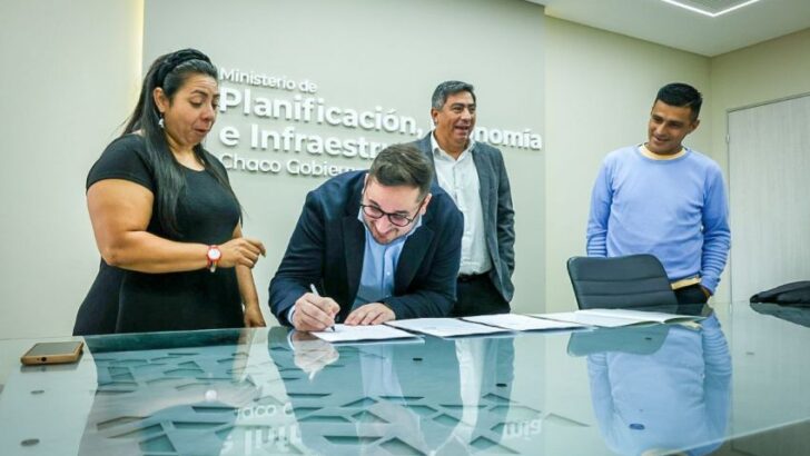 Puerto Vilelas: Gobierno y Municipio suscribieron un convenio para la construcción de un salón de usos múltiples