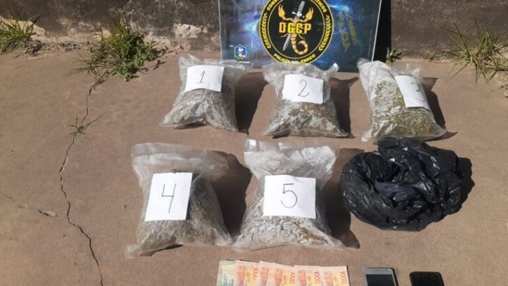 Resistencia: atrapan a dealer con 4 kilos 472 gramos de marihuana