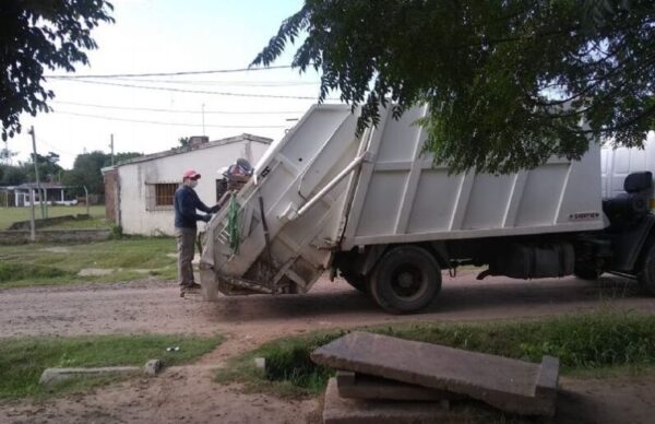 Barranqueras: servicio de recolección de residuos en el fin de semana XXL