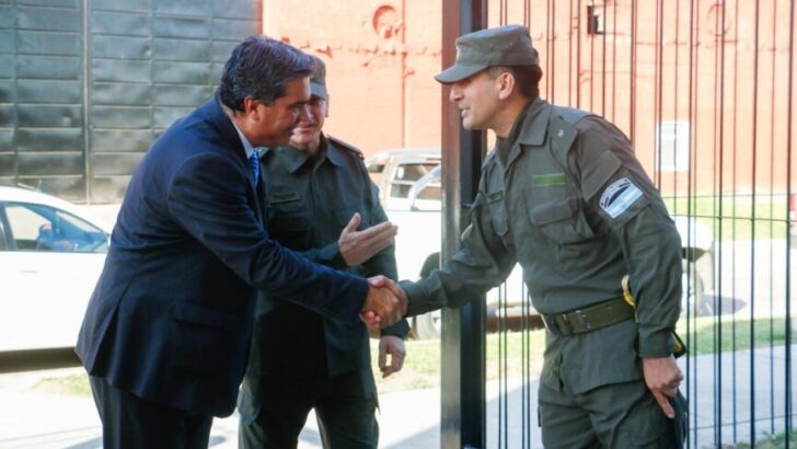Capitanich participó del acto de asunción del nuevo Jefe del Escuadrón Nº 51 de Gendarmería Nacional