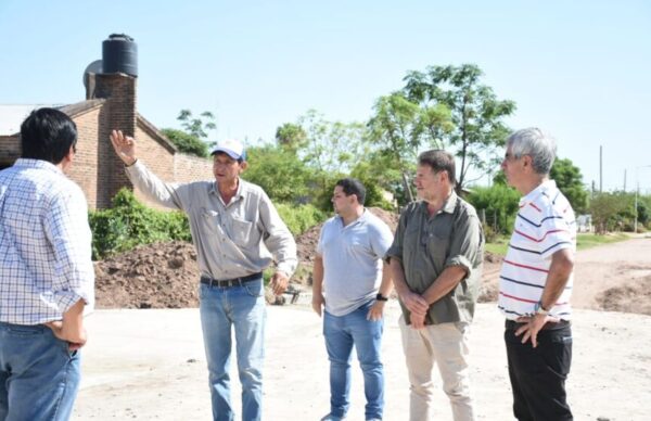 Corzuela: el Gobierno provincial ejecuta 14 cuadras de pavimento