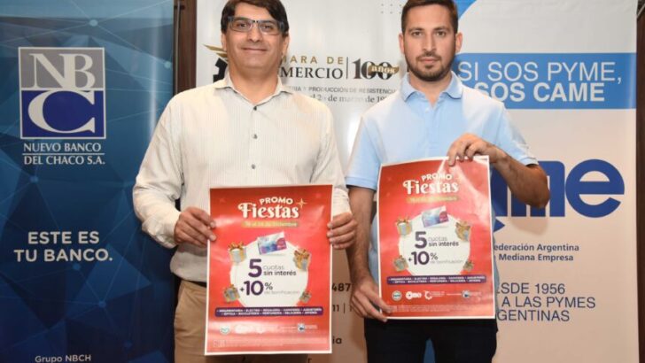 El Nuevo Banco del Chaco presentó promociones de Tarjeta Tuya para celebrar las fiestas