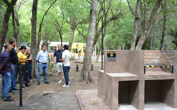 Inauguraron las obras del camping: “Con nuestra gestión reivindicamos al Club Municipales”, afirmó Gustavo