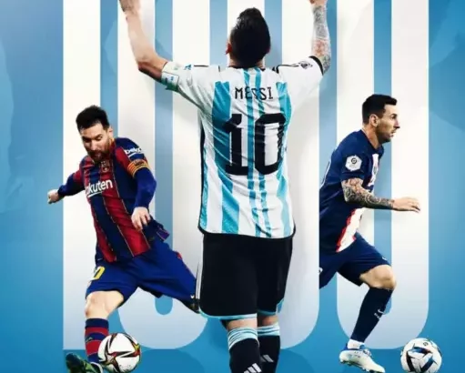 Messi celebró sus 1000 partidos como profesional