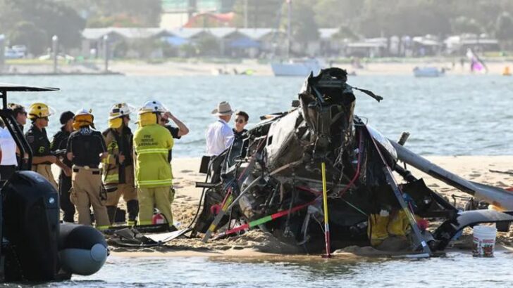 Australia: cuatro muertos y tres heridos graves en un choque entre helicópteros