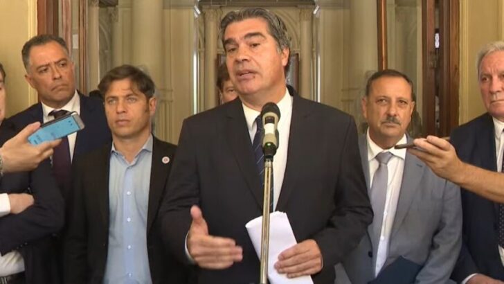 Capitanich ratificó el inicio del procedimiento para pedir el juicio político contra Horacio Rosatti