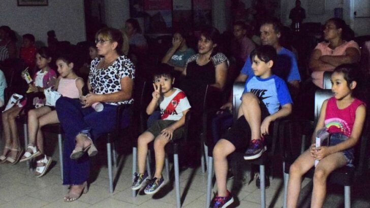Cine club Barranqueras: nuevas fechas para que los niños puedan compartir en familia y con amigos