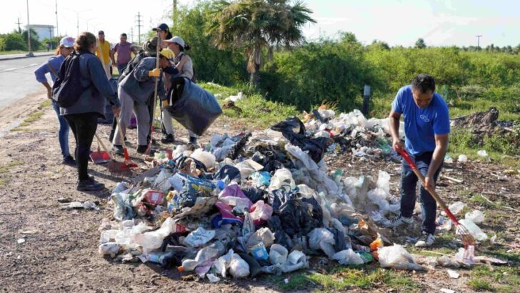 Intensos trabajos de limpieza de la Municipalidad de Barranqueras